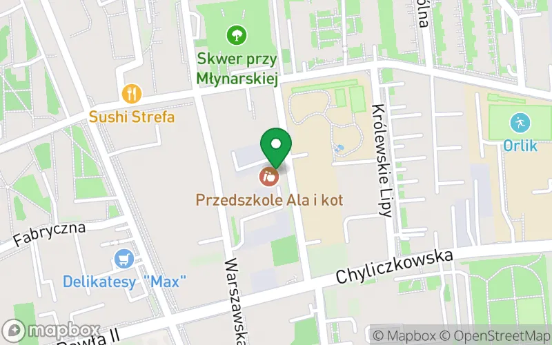 Lokalizacja: Przedszkole Publiczne Ala i Kot
