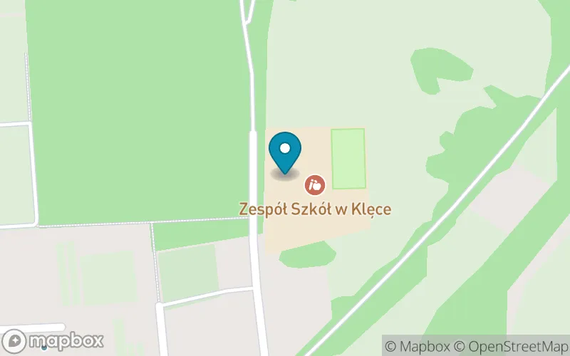 Lokalizacja: Szkoła Podstawowa w Klęce