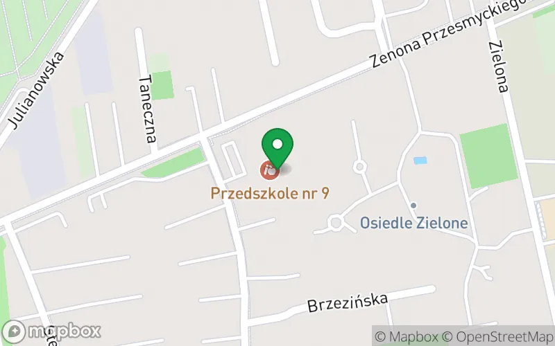 Lokalizacja: Przedszkole nr 9 w Piasecznie