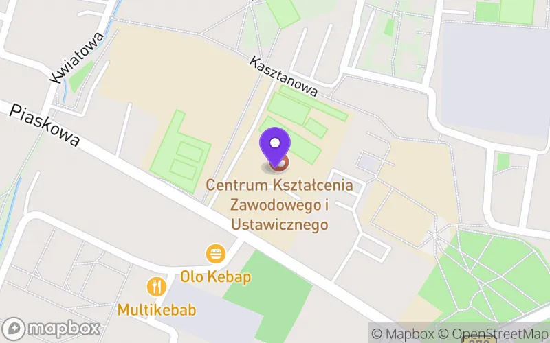Lokalizacja: Technikum im. Gen. Władysława Sikorskiego w Centrum Kształcenia Zawodowego i Ustawicznego w Sulechowie