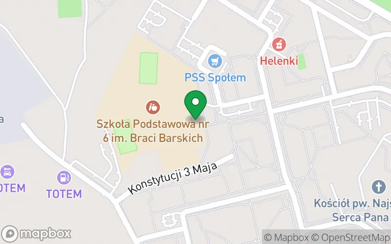 Lokalizacja: Przedszkole "Słoneczna Szóstka" z Oddziałami Zamiejscowymi