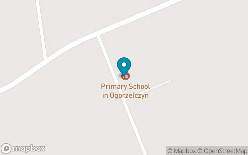 Lokalizacja: Szkoła Podstawowa w Ogorzelczynie