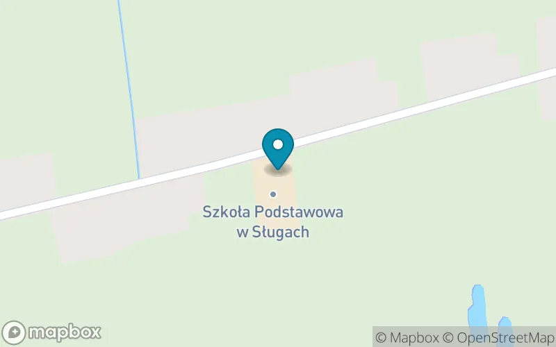 Lokalizacja: Szkoła Podstawowa w Sługach