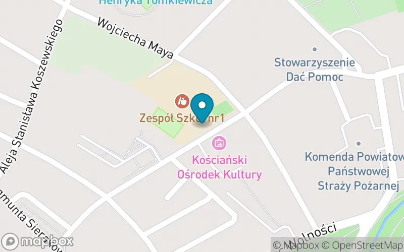 Lokalizacja: Szkoła Podstawowa nr 1 im. Powstańców Wielkopolskich w Kościanie