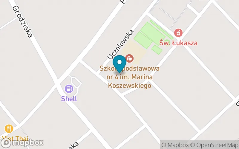 Lokalizacja: Szkoła Podstawowa nr 4 im. Mariana Koszewskiego w Kościanie