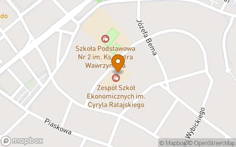 Lokalizacja: Zespół Szkół Ekonomicznych im. Cyryla Ratajskiego w Śremie Szkoła Policealna im. Cyryla Ratajskiego w Śremie