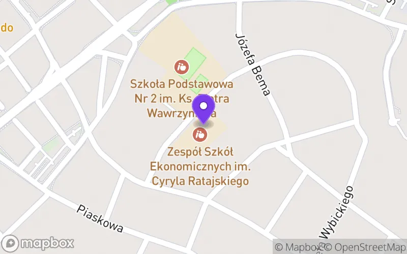 Lokalizacja: Zespół Szkół Ekonomicznych im. Cyryla Ratajskiego w Śremie Technikum nr 1 im. Cyryla Ratajskiego w Śremie