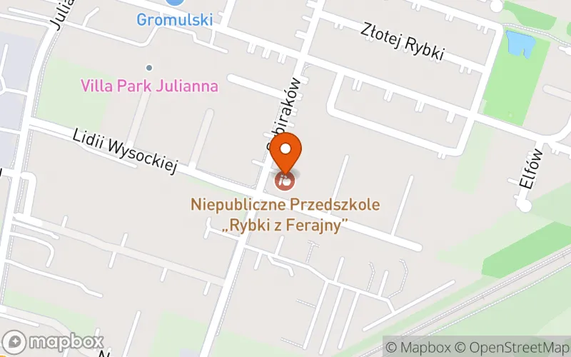 Lokalizacja: Niepubliczny Żłobek Rybki z ferajny