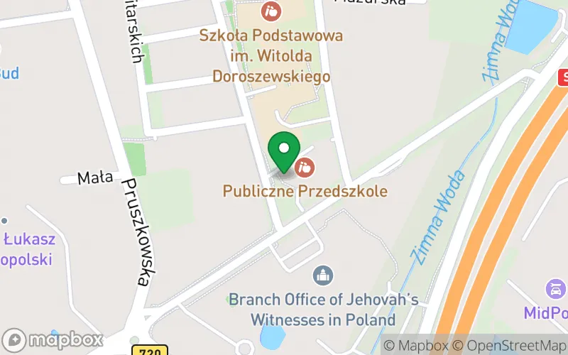 Lokalizacja: Publiczne Przedszkole w Nadarzynie