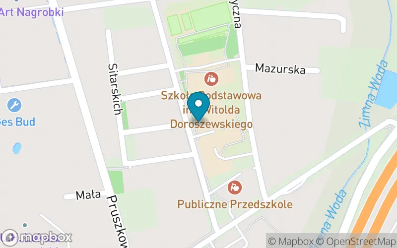 Lokalizacja: Szkoła Podstawowa im. Witolda Doroszewskiego w Nadarzynie
