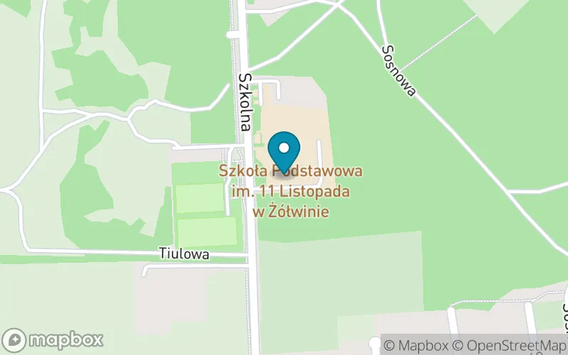 Lokalizacja: Szkoła Podstawowa im. 11 Listopada w Żółwinie