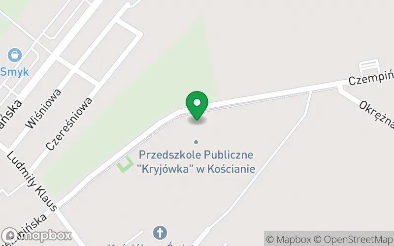 Lokalizacja: Przedszkole nr 6 w Kościanie