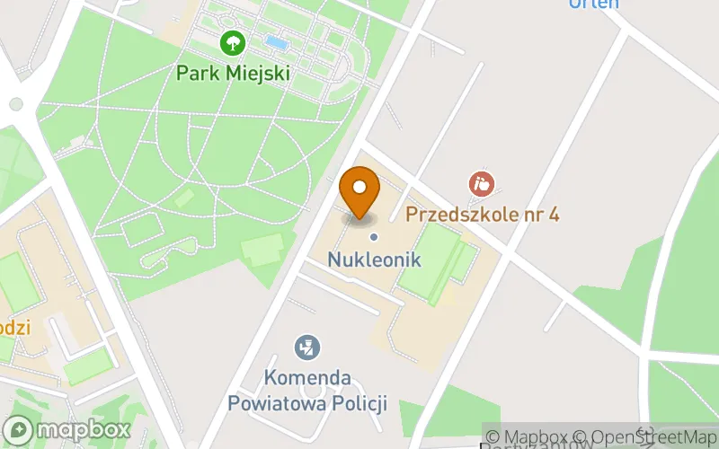 Lokalizacja: Zespół Szkół nr 2 im. Marii Skłodowskiej-Curie w Otwocku Szkoła Policealna nr 2 w Otwocku