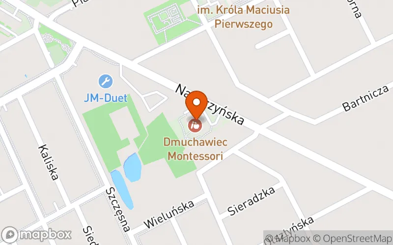 Lokalizacja: Niepubliczne Przedszkole i Żłobek Dmuchawiec Montessori