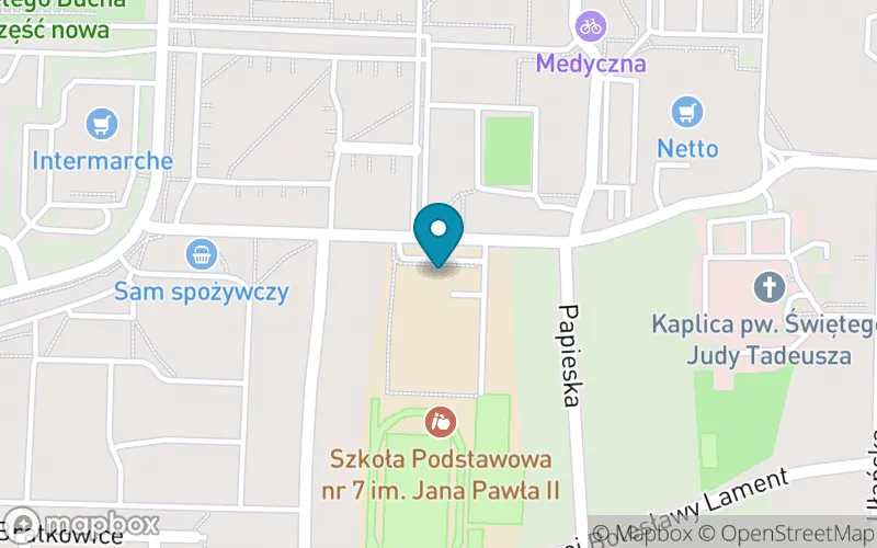 Lokalizacja: Szkoła Podstawowa nr 7 im. Jana Pawła II z Oddziałami Integracyjnymi