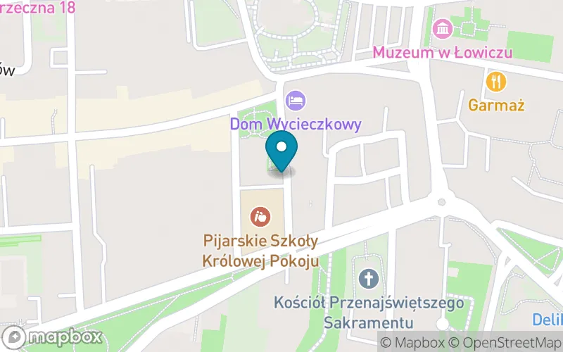 Lokalizacja: Pijarska Szkoła Podstawowa Królowej Pokoju w Łowiczu