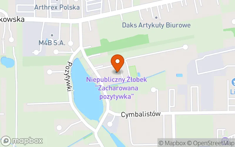 Lokalizacja: Niepubliczny Żłobek "Zaczarowana pozytywka"