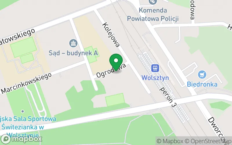 Lokalizacja: Przedszkole nr 1 "Tęczowa Lokomotywa" w Wolsztynie