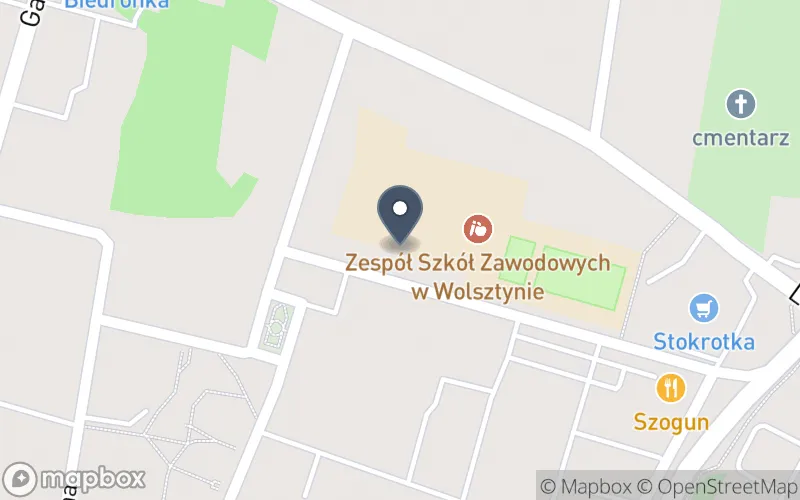 Lokalizacja: Zespół Szkół Zawodowych w Wolsztynie
