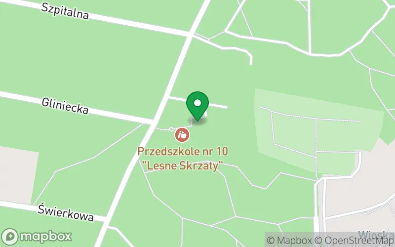 Lokalizacja: Przedszkole nr 10 "Leśne Skrzaty"