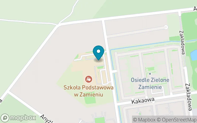 Lokalizacja: Szkoła Podstawowa w Zamieniu