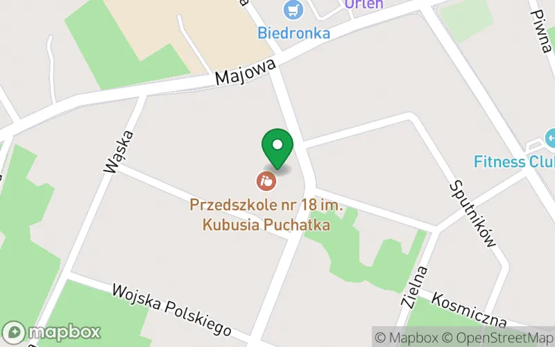 Lokalizacja: Przedszkole nr 18 im. Kubusia Puchatka