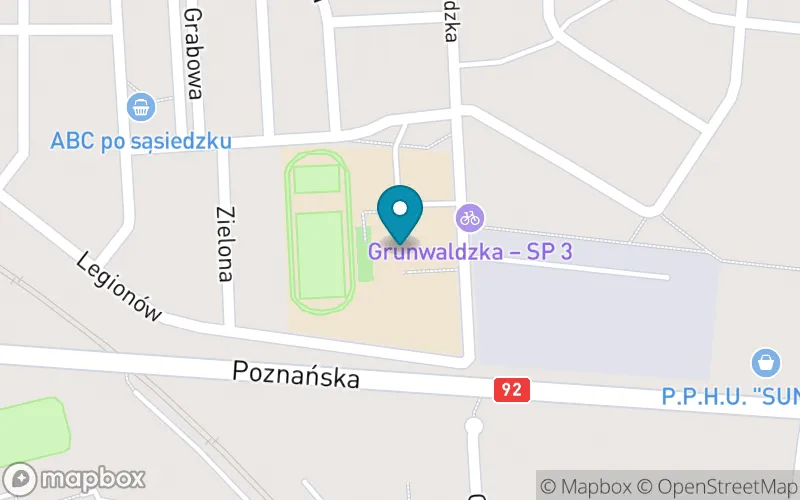 Lokalizacja: Szkoła Podstawowa nr 3 im. Kard. Karola Wojtyły - Papieża Polaka