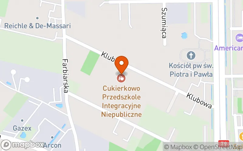 Lokalizacja: Żłobek Cukierkowo