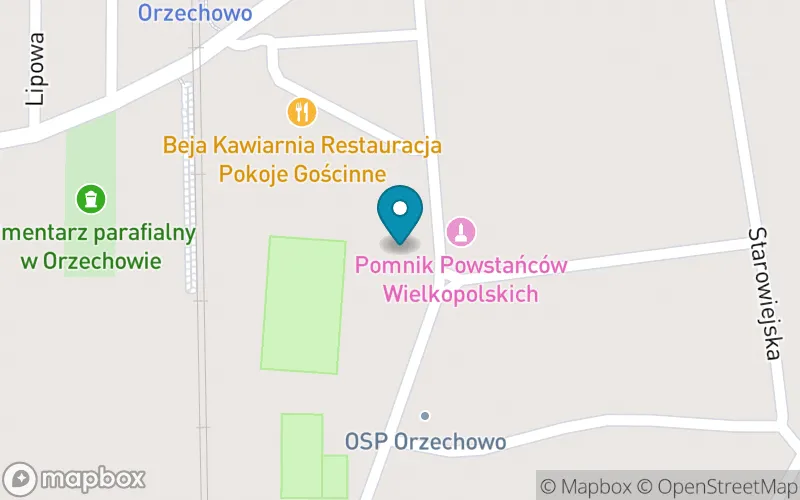 Lokalizacja: Szkoła Podstawowa im. Jana Pawła II w Orzechowie