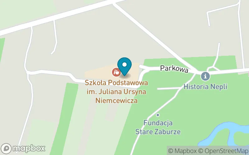 Lokalizacja: Szkoła Podstawowa im. Juliana Ursyna Niemcewicza w Neplach
