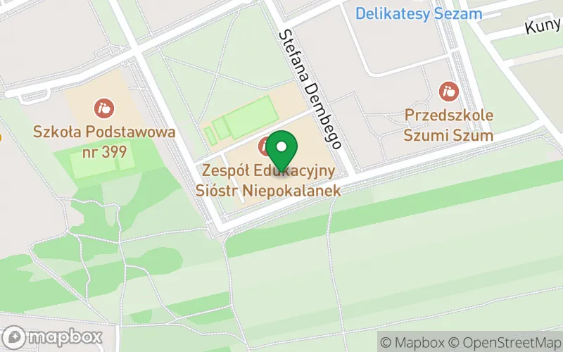 Lokalizacja: Niepubliczne Przedszkole Sióstr Niepokalanek