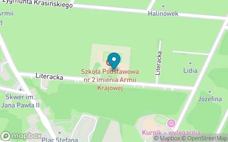 Lokalizacja: Szkoła Podstawowa nr 2 im. Armii Krajowej w Milanówku