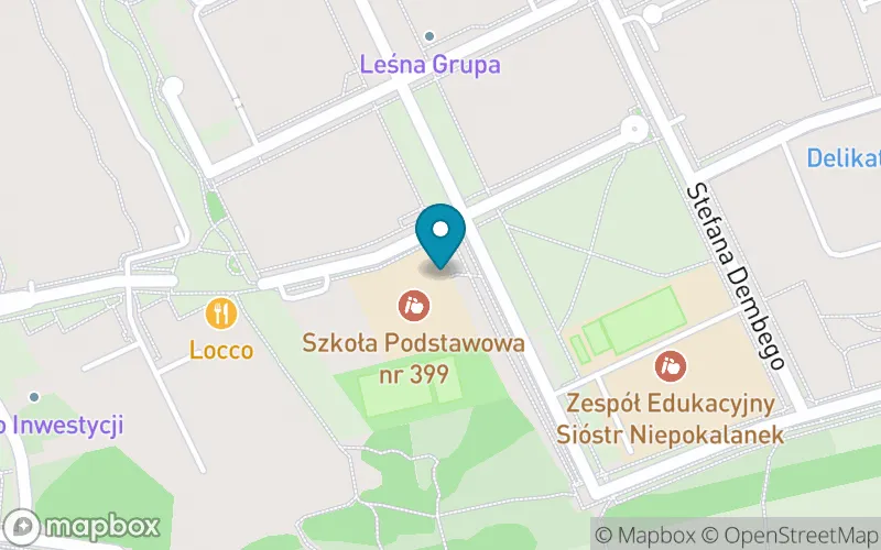 Lokalizacja: Szkoła Podstawowa nr 399