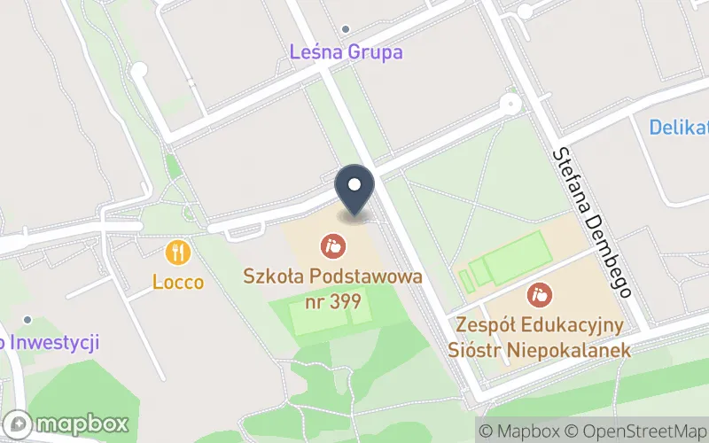 Lokalizacja: Zespół Szkolno-Przedszkolny nr 12 w Warszawie