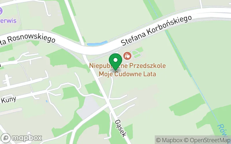 Lokalizacja: Niepubliczne Przedszkole Moje Cudowne Lata