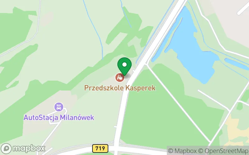 Lokalizacja: Europejskie Przedszkole Publiczne "Kasperek" w Milanówku