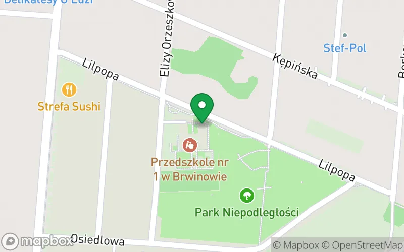 Lokalizacja: Przedszkole nr 1 w Brwinowie