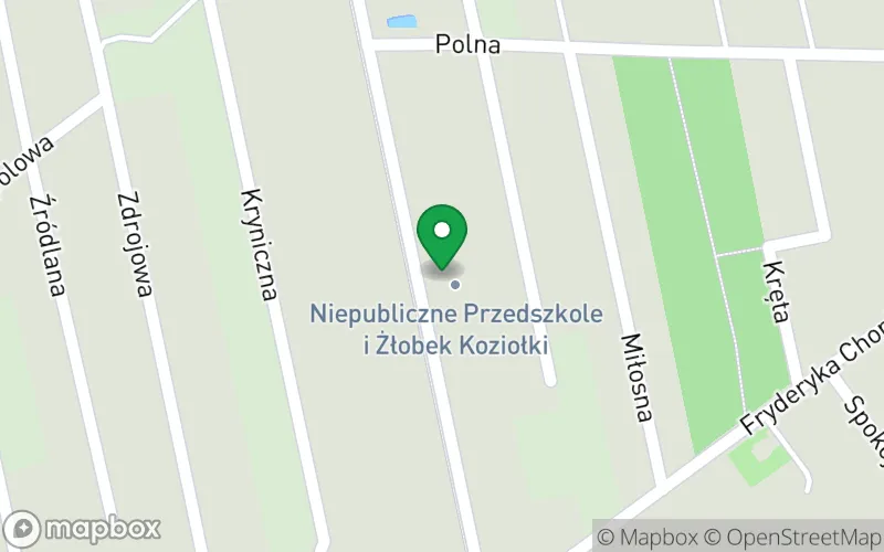 Lokalizacja: Niepubliczne Przedszkole Koziołki