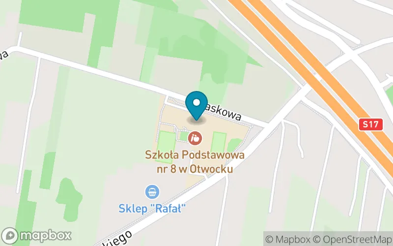 Lokalizacja: Szkoła Podstawowa nr 8 im. Gen. Juliana Filipowicza w Otwocku