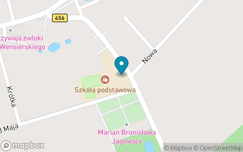 Lokalizacja: Szkoła Podstawowa w Nowym Kramsku