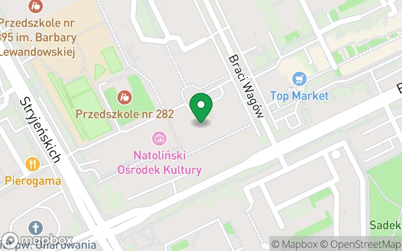 Lokalizacja: Przedszkole Niepubliczne Cudaki Słodziaki