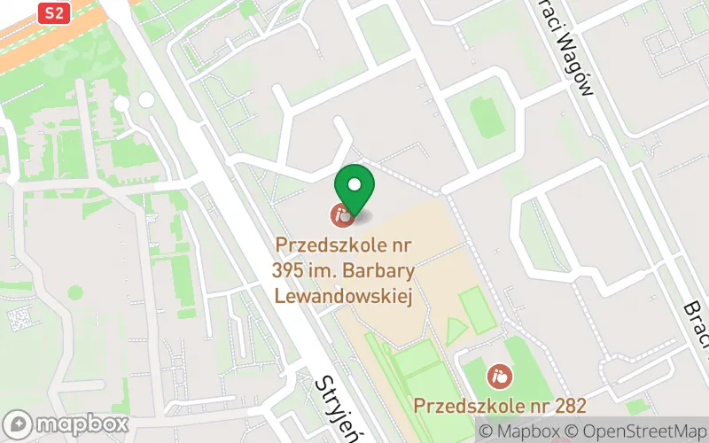 Lokalizacja: Przedszkole nr 395 im. Barbary Lewandowskiej