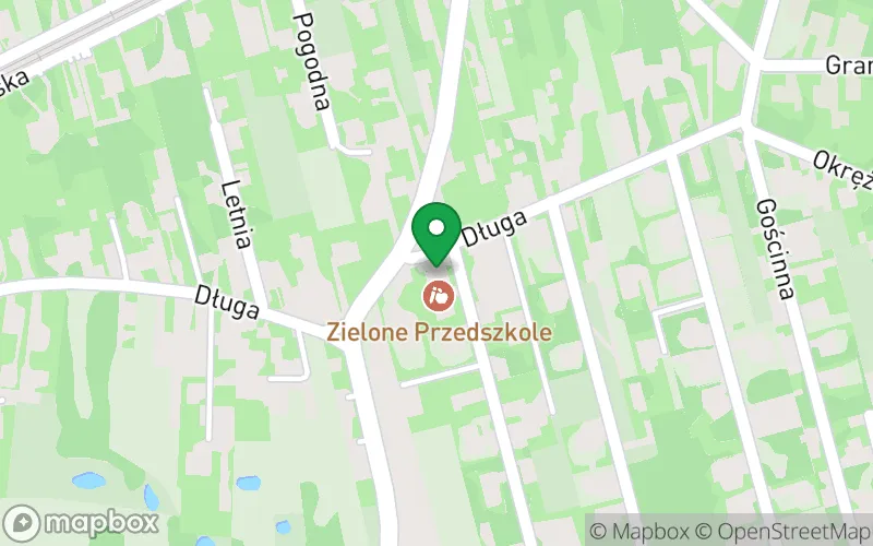Lokalizacja: Niepubliczne Przedszkole "Zielone Przedszkole"
