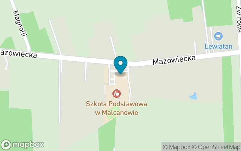 Lokalizacja: Szkoła Podstawowa im. 1 Pułku Szwoleżerów Józefa Piłsudskiego w Malcanowie