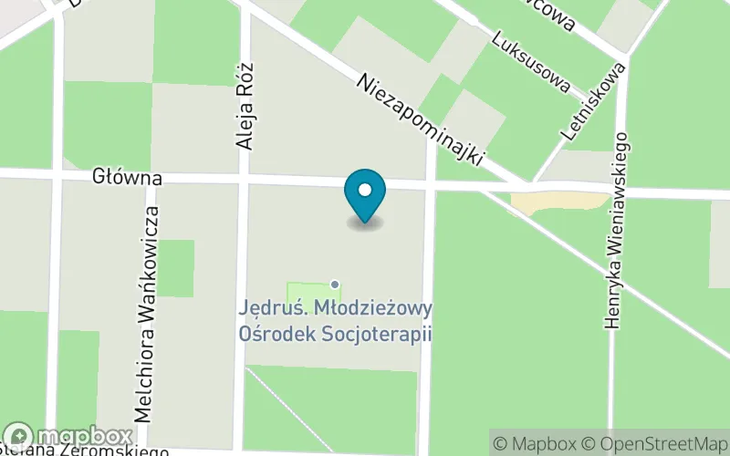 Lokalizacja: Szkoła Podstawowa Specjalna nr 4 w Józefowie Młodzieżowy Ośrodek Socjoterapii „Jędruś” w Józefowie