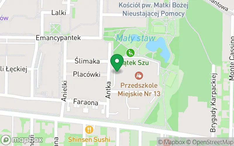 Lokalizacja: Przedszkole Miejskie nr 13