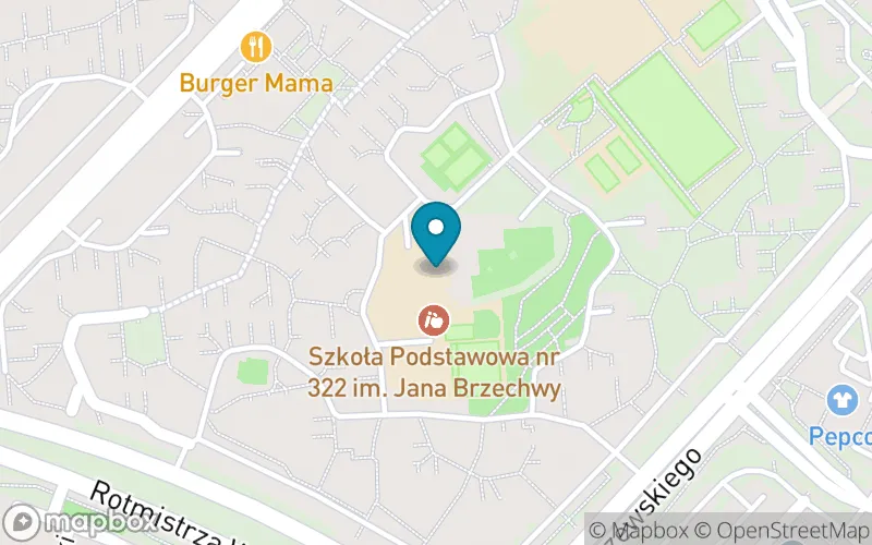 Lokalizacja: Szkoła Podstawowa nr 322 im. Jana Brzechwy