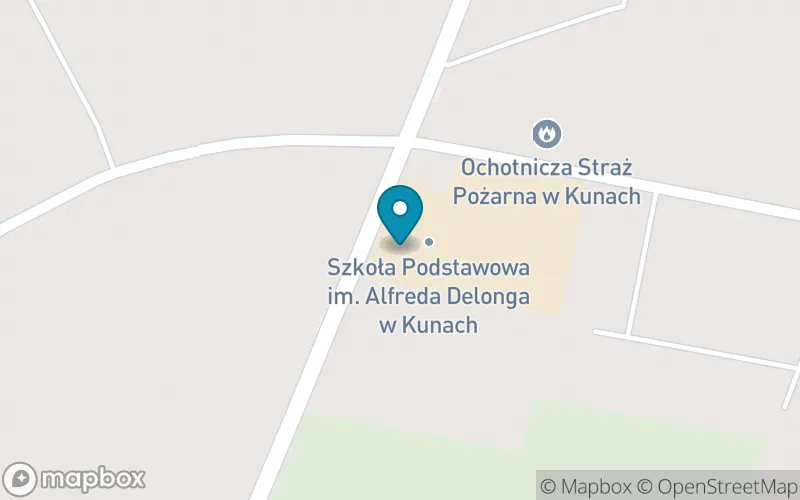 Lokalizacja: Szkoła Podstawowa im. Alfreda Delonga w Kunach
