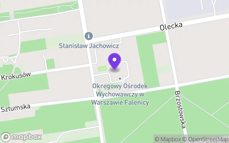 Lokalizacja: Branżowa Szkoła I Stopnia nr 68 w Okręgowym Ośrodku Wychowawczym w Warszawie Falenicy