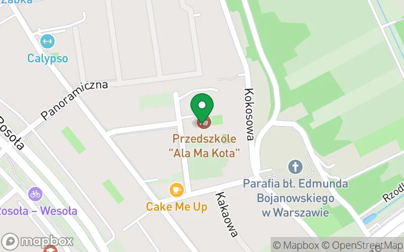 Lokalizacja: Przedszkole "Ala Ma Kota"